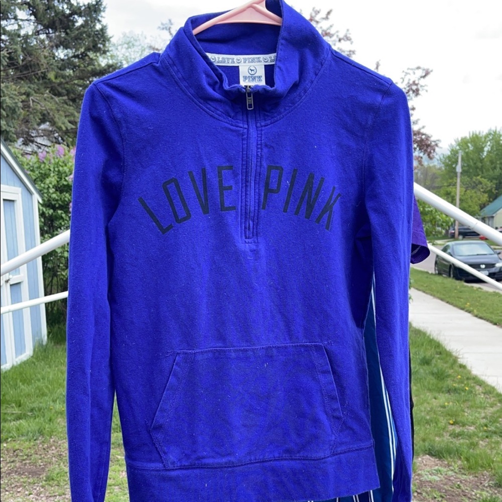 Pink pull over